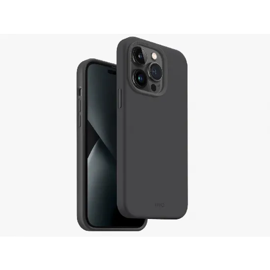 Чехол Uniq Liquid Silicone Lino Hue для Apple iPhone 14, Grey