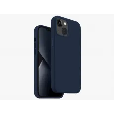 Чехол Uniq Liquid Silicone Lino Marine для Apple iPhone 14, Blue