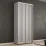 Dulap-cupeu Mobildor Compact, 120x220x45 cm, uși glisante PAL cu ornament grecesc, Gri