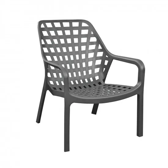 Scaun DP Terasa Solar Dark Grey