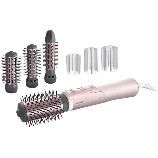 Uscător de păr-perie Philips BHA735/00, 1000 W, Pink