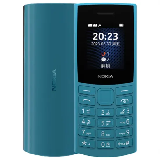 Телефон мобильный Nokia 105 (2023) Cyan