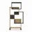 Стеллаж Fabrik Home Josse, 90x25x181 см, Антрацит/Дуб эвок