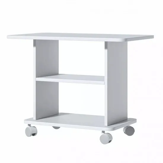 Столик журнальный FabrikHome Rolic, Белый ясень