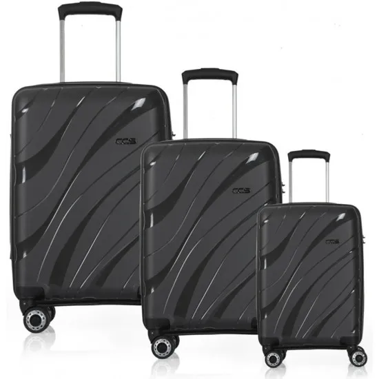 Set de valize CCS 5223 Set, Anthracite