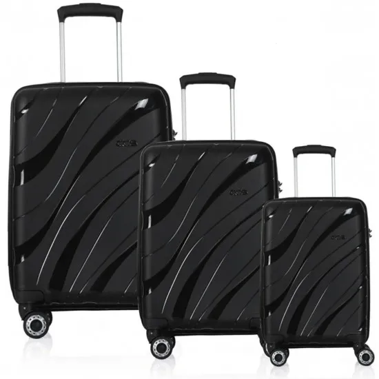 Set de valize CCS 5223 Set, Black