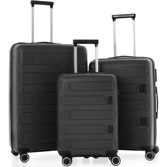 Комплект чемоданов CCS 5236 Set, Anthracite