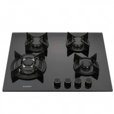 Plită gaz Bauer GH-604 BG04 Black