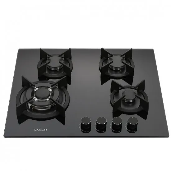 Plită gaz Bauer GH-604 BG04 Black