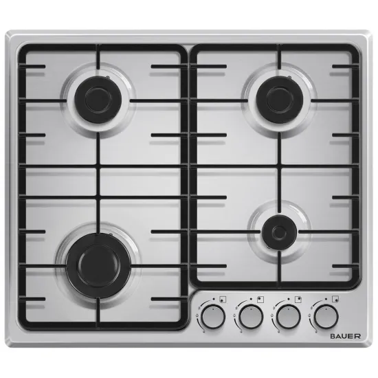 Plită gaz Bauer OM 640RZ41I Inox