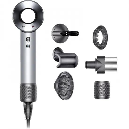 Фен Dyson HD11 Supersoniс, 1600 Вт, Nickel Silver