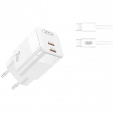 Încărcător XO CE07 35 W, White (USB Type-C) Încărcător XO CE07 35 W, White (USB Type-C)