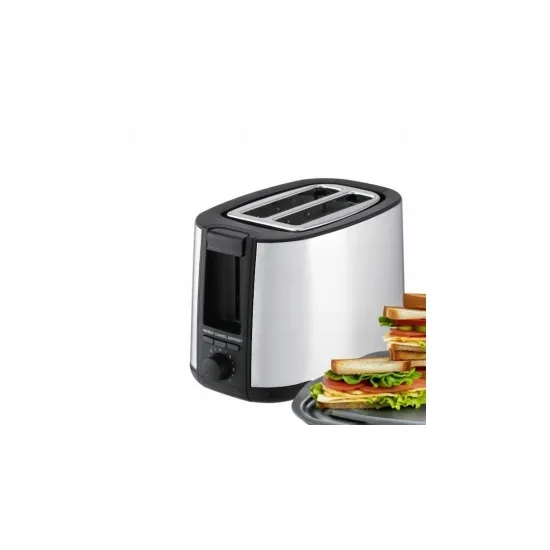 PrÄ?jitor de pâine First FA-5369-4 Silver/Black (650 W)