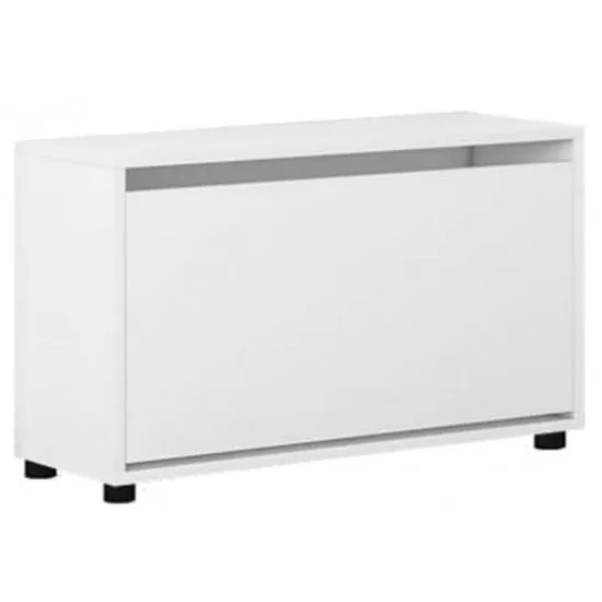 Обувница Mobildor Leo Slim 50 с одной дверцей, White