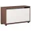 Обувница Mobildor Leo Slim 60 с одной дверцей, Wenge/White