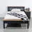 Кровать Mobicasa Hercules (120 x 200 см), графит/антик