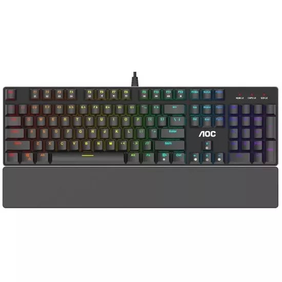 Tastatură cu fir AOC GK500-RED Black