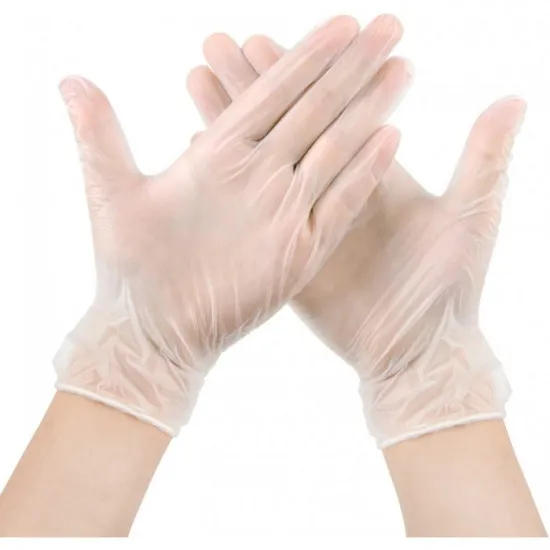 Manusi din vinil nepudrate S Transparente (100buc/cutie)