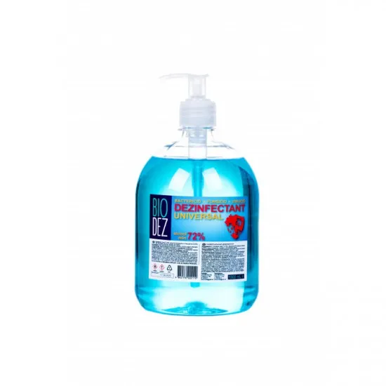 Dezinfectant pentru mîini si suprafeÈ?e cu pompÄ? 1L, BIODEZ