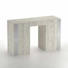 Masă toaletă ML-Mobila Гамма 20, Stejar craft alb / Sur Masă toaletă ML-Mobila Гамма 20, Stejar craft alb / Sur