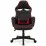 Fotoliu de gaming SENSE7 Knight Fabric, Black / Red