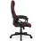 Fotoliu de gaming SENSE7 Knight Fabric, Black / Red