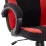 Fotoliu de gaming SENSE7 Prism Fabric, Black / Red