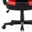 Fotoliu de gaming SENSE7 Prism Fabric, Black / Red