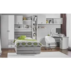 Set dormitor Ambianta Amigo v6, Gri