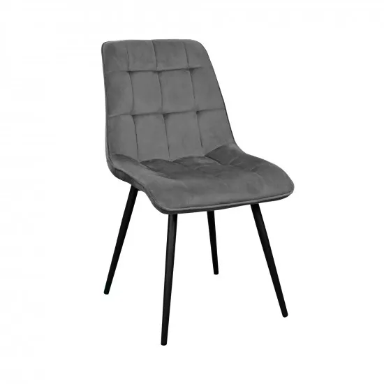 Scaun Decoprim Capella, Dark Grey HLR21/Black leg
