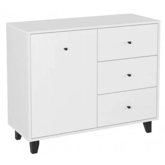 Comodă Kompanit 31 (100 cm), White