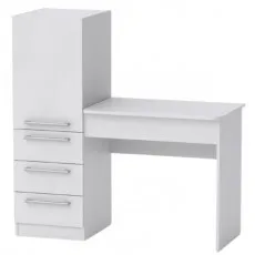 Masă toaletă Kompanit Трюмо-8, White Masă toaletă Kompanit Трюмо-8, White