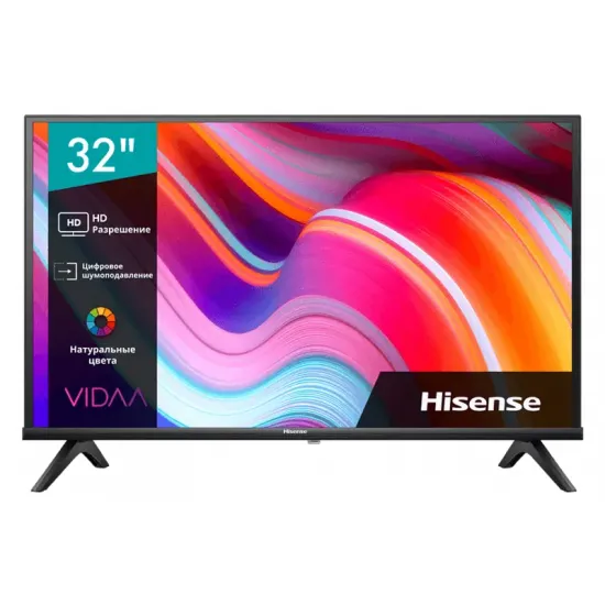 Телевизор Hisense 32A4K Black (32"/HD)