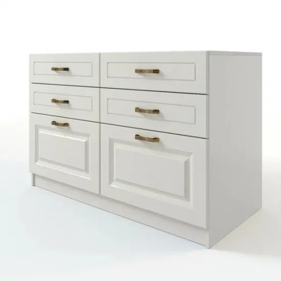 Comoda TV ML-Mobila Liverpool 32 (120 cm), Ivory