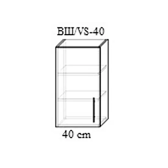 Modul superior Bafimob ВШ-40 MDF (pelicula), Polar