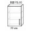 Modul superior Bafimob ВШ-50 MDF (pelicula), Concordia