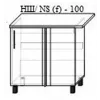 Modul inferior PS НШ(f)-100 MDF (pelicula), Concordia