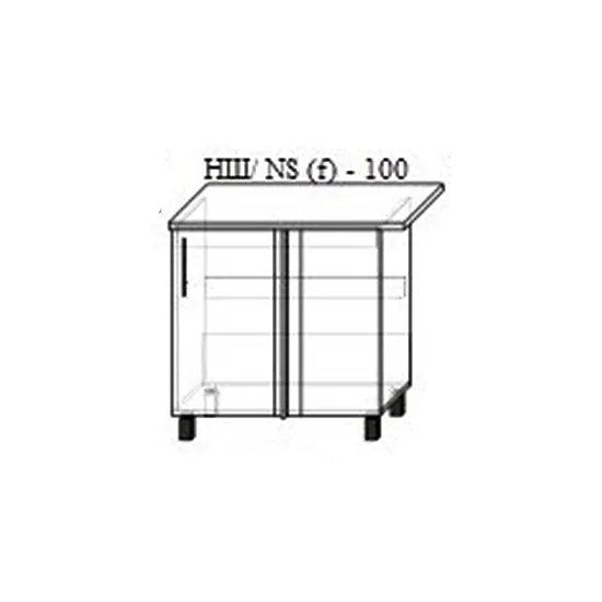 Modul inferior Bafimob НШ(f)-100 MDF (pelicula), Concordia