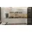 Bucatarie de colț Bafimob Eco 4,1х0,9 m (MDF High Gloss) sertare cu bile si amortizare, Alb