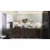 Bucatarie de colț Bafimob Eco 4,1х0,9 m (MDF High Gloss) sertare tandembox cu amortizare, Bej/Cafeniu