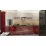 Bucatarie de colț Bafimob Eco 4,1х0,9 m (MDF High Gloss) sertare tandembox cu amortizare, Bej/Bordo