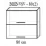 Modul superior Bafimob ВШВ-80(2) MDF (High Gloss), Black