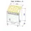Modul inferior Bafimob НШ(пл.)-60 MDF (High Gloss), Red