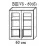 Modul superior Bafimob ВШ-60б MDF (High Gloss), Val de mare
