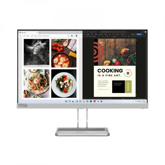 Monitor Lenovo L24i-40 Silver (23.8"/1920x1080)