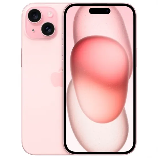 Smartphone Apple iPhone 15, 6 GB/128 GB, Pink