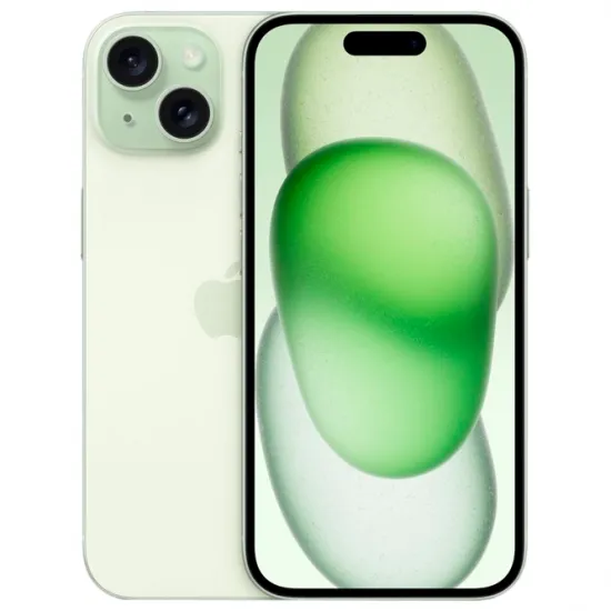 Smartphone Apple iPhone 15, 6 GB/128 GB, Green