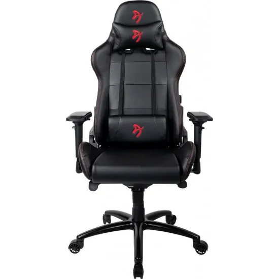 Fotoliu de gaming Arozzi Verona Signature PU, Black /Red logo