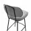 Scaun Decoprim Solomon Bar, Grey