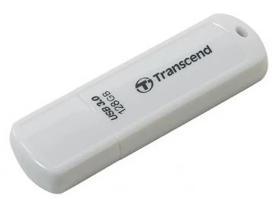 Флешка Transcend JetFlash 730 White (128 ГБ)